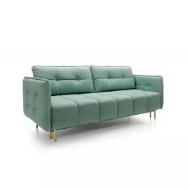 Canapea Extensibila Cavola Gold, 222x94x92 cm, Stofa Verde Castel 34