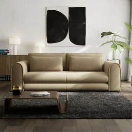 Canapea Extensibila Lil Buddy, 260x106x89 cm,  Stofa - Beige