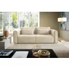 Canapea Extensibila Munro, 246x110x90 h cm, Stofa, Beige Deschis picture - 1
