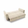 Canapea Extensibila Munro, 246x110x90 h cm, Stofa, Beige Deschis picture - 5
