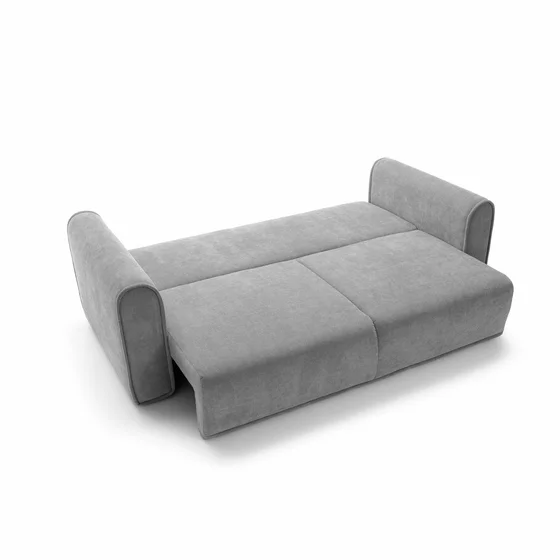 Canapea Extensibila Munro, 246x110x90 h cm, Stofa, Gri picture - 4