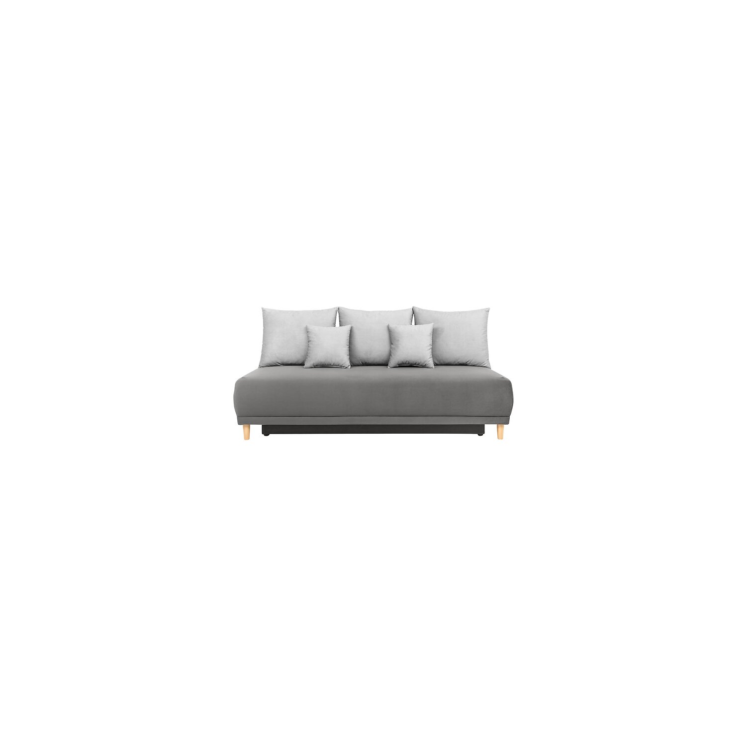 Canapea extensibila rina lux 3dl grey