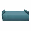 Canapea Extensibila York, 222x110x78 h cm, Stofa Turcoaz picture - 6
