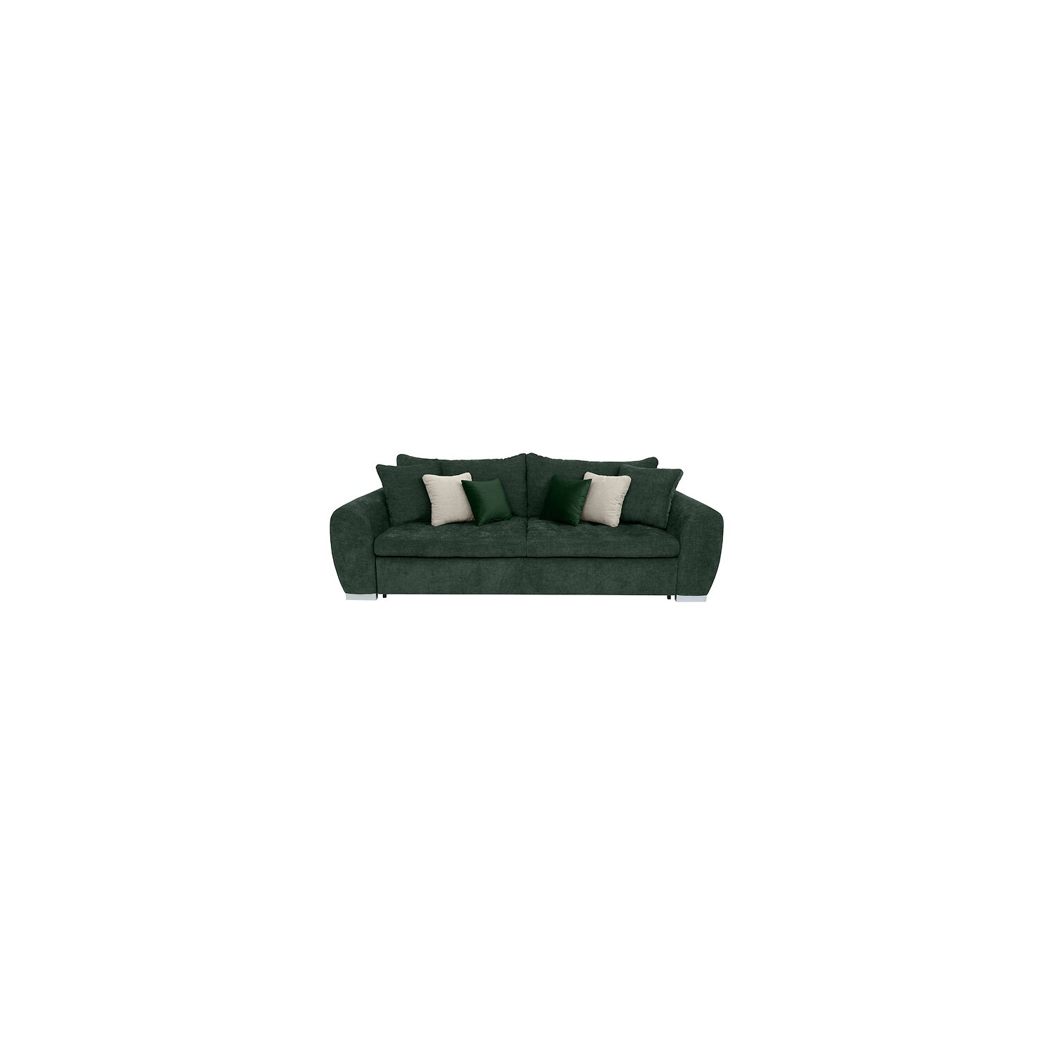 Canapea mega extensibila gaspar lux city 36 green