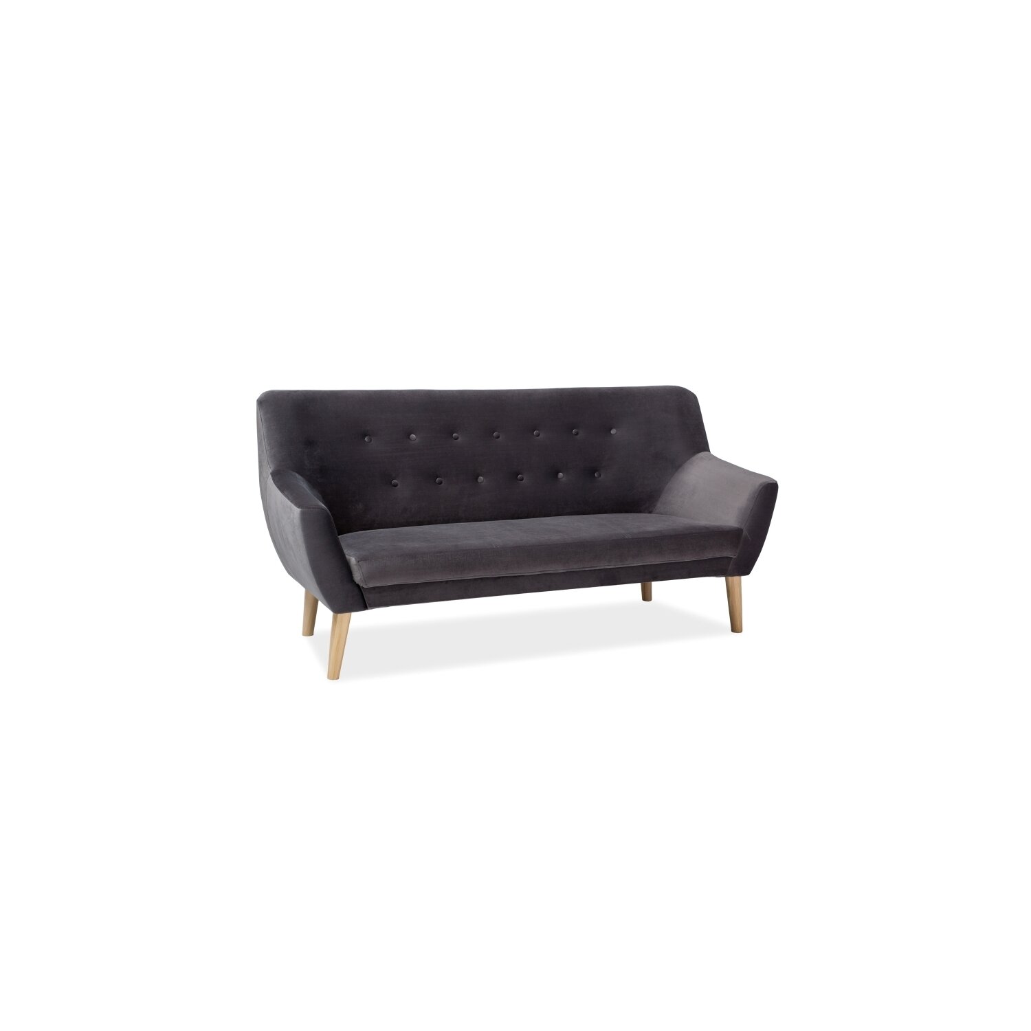 Canapea nordic 3 velvet gri bluvel 14