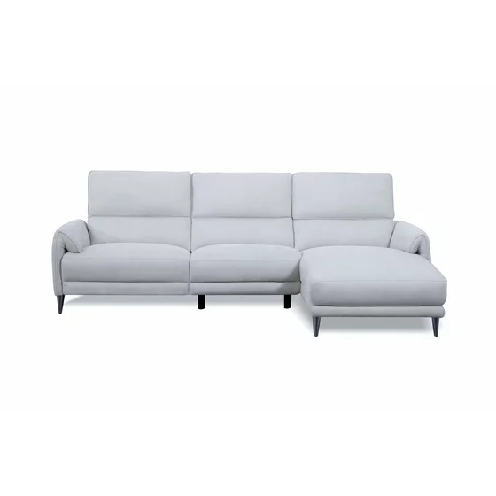 Coltar Cu Recliner Electric Cauberg C50313M, 279x160x99 h cm, Stofa, Gri Deschis picture - 2