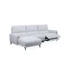 Coltar Cu Recliner Electric Cauberg C50313M, 279x160x99 h cm, Stofa, Gri Deschis picture - 4