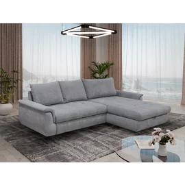 Coltar Extensibil Focus, 275x175x89 cm, Stofa, Gri, Aragon 90