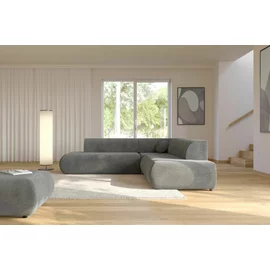 Coltar Extensibil Puente II, 265x265x74 h cm, Stofa, Gri
