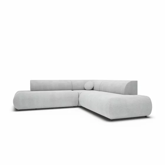 Coltar Extensibil Puente II, 265x265x74 h cm, Stofa, Gri Deschis picture - 4