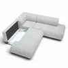 Coltar Extensibil Puente II, 265x265x74 h cm, Stofa, Gri Deschis picture - 5