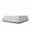 Coltar Extensibil Puente II, 265x265x74 h cm, Stofa, Gri Deschis picture - 8