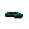 Coltar extensibil Violet,  290X192X95 CM, Stofa, Verde Inchis picture - 1