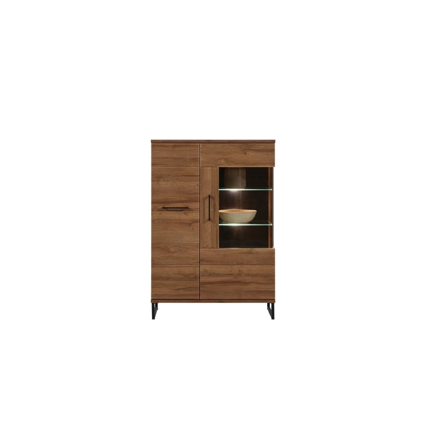 Comoda cu sticla ivo iv5 2d