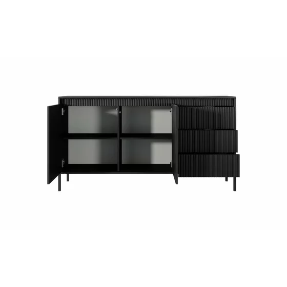 Comoda Senso, 153-2D3S, 153.5x39.5x81.4 cm, MDF picture - 4