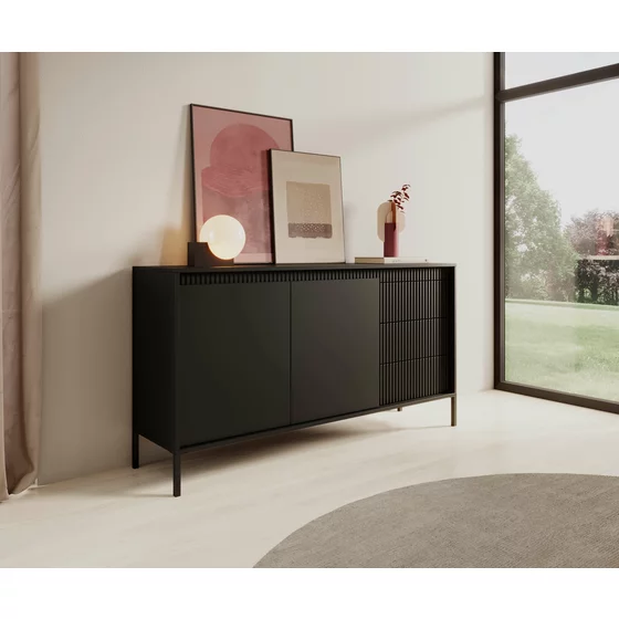 Comoda Senso, 153-2D3S, 153.5x39.5x81.4 cm, MDF picture - 2