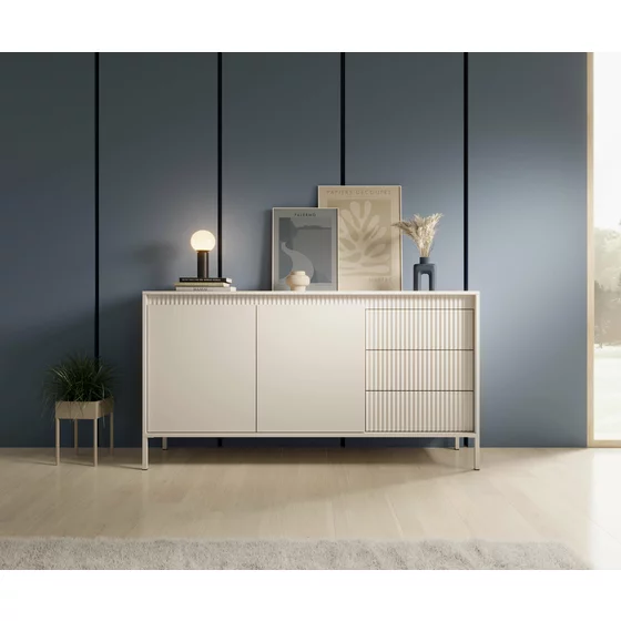 Comoda Senso, 153-2D3S, 153.5x39.5x81.4 cm, MDF picture - 12