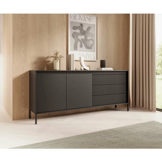 Comoda Senso, 187-2D3S, 187.1x39.5x81.4 cm, MDF picture - 2