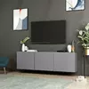 Comoda TV WHITE, 150x31x44 cm - Antracit picture - 4