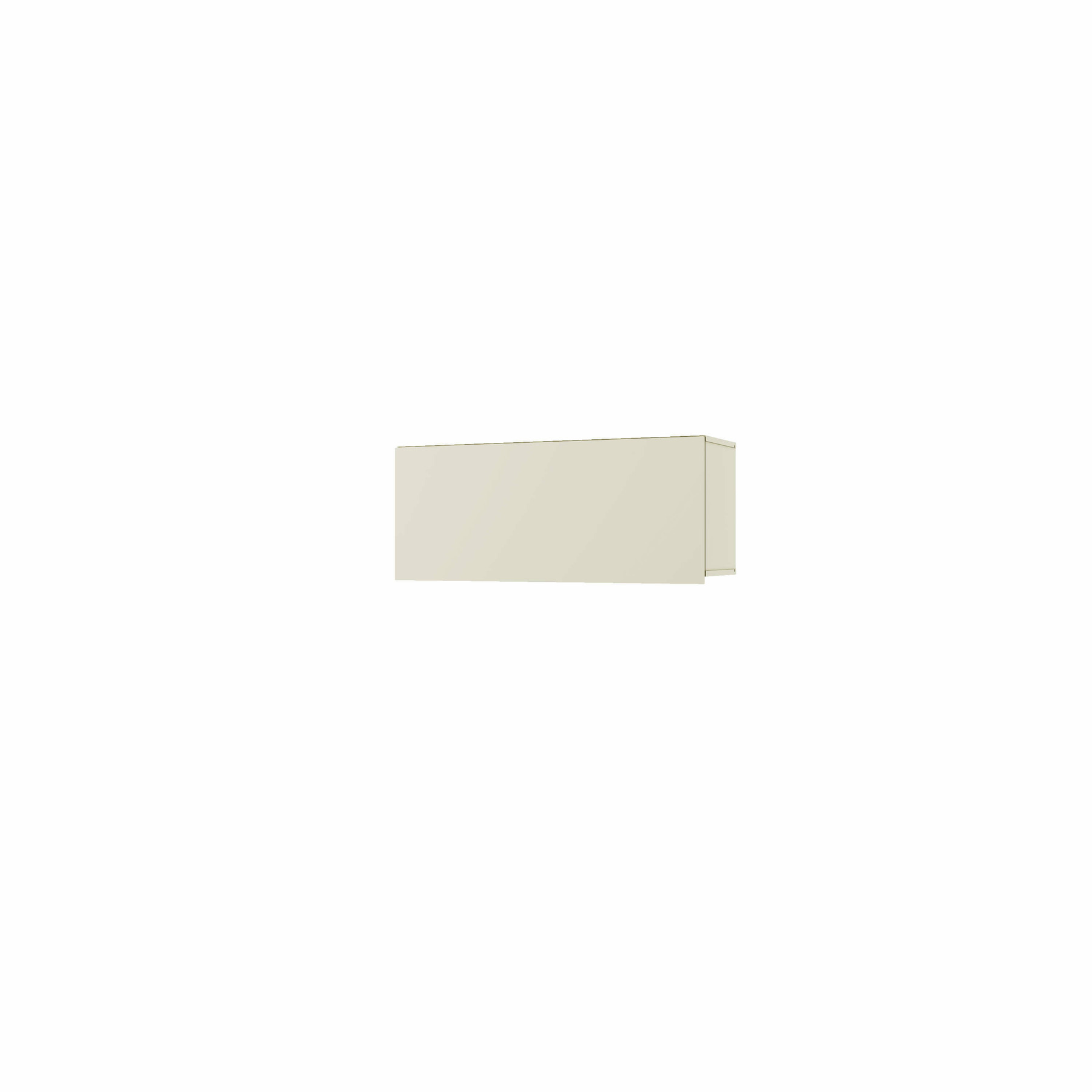 Corp suspendat modern 1d/97-30, 97.5x30x40 cm, ecru/stejar navarra