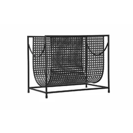 Cos pentru reviste, Roma2006, Negru, Metal  , 30x37x22 cm