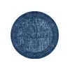 Covor Aruba 1182, Rotund, 150x150 cm, Albastru, Negru picture - 1