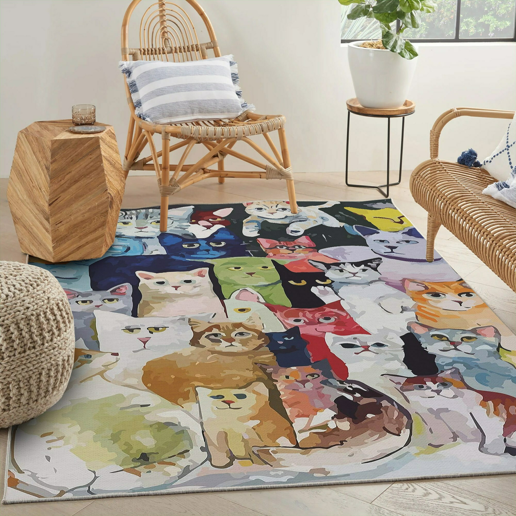 Covor aruba 1387, 80x150 cm, multicolor