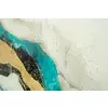 Decoratiune de perete, Roma1406, Multicolor, Sticla, Aluminiu si Hartie, 90x60x3.5 cm picture - 5