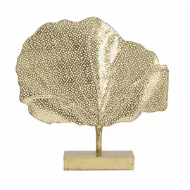 Decoratiune Glam, Roma1024, Auriu, 36x36x8 cm, Metal