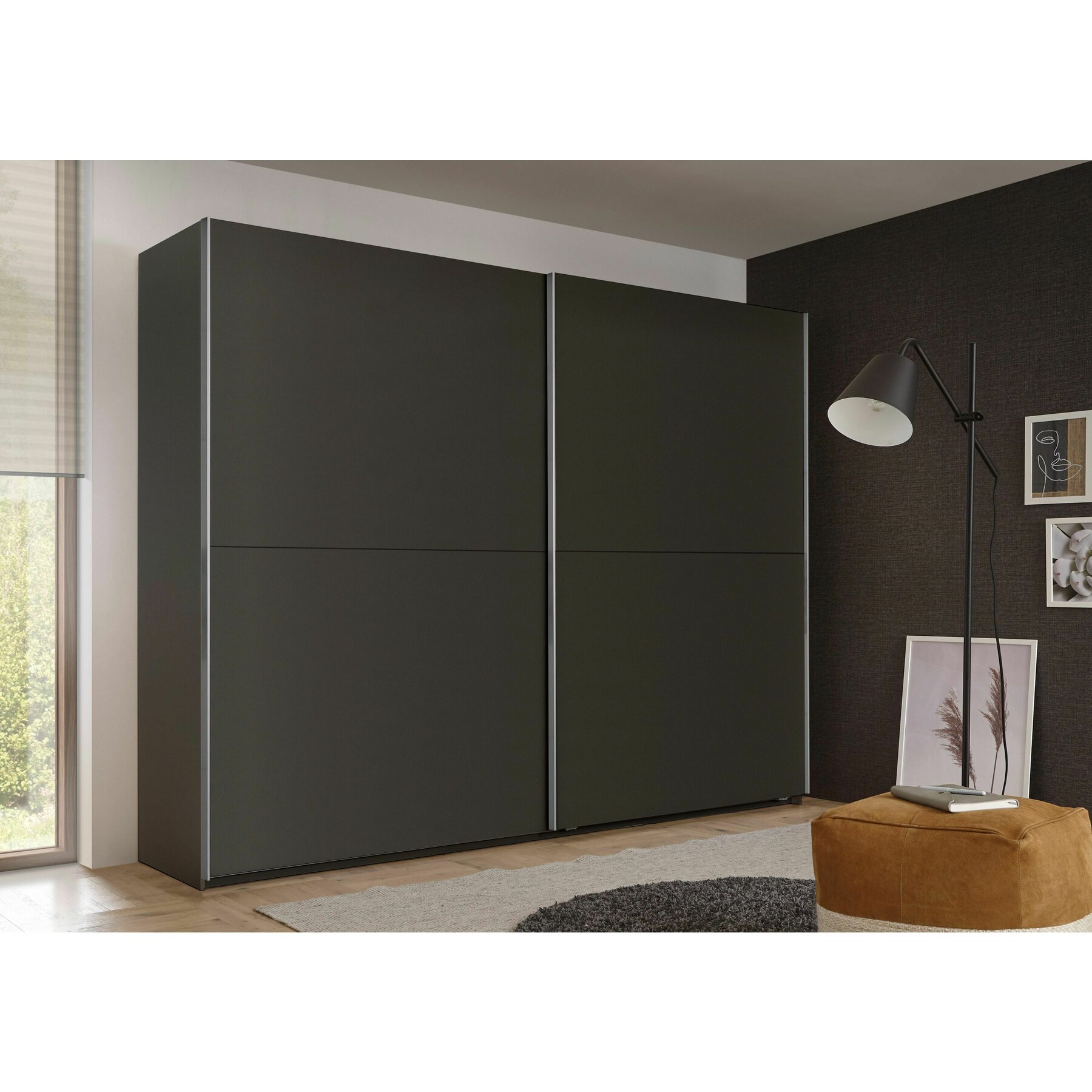 Dulap 2 Usi Culisante, MESIO STS 2, 270x60x210 cm, Pal Melaminat