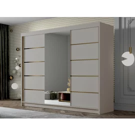 Dulap 3 Usi Culisante Amber VI, 250x58x215 cm, Casmir