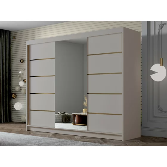 Dulap 3 Usi Culisante Amber VI, 250x58x215 cm, Casmir picture - 1