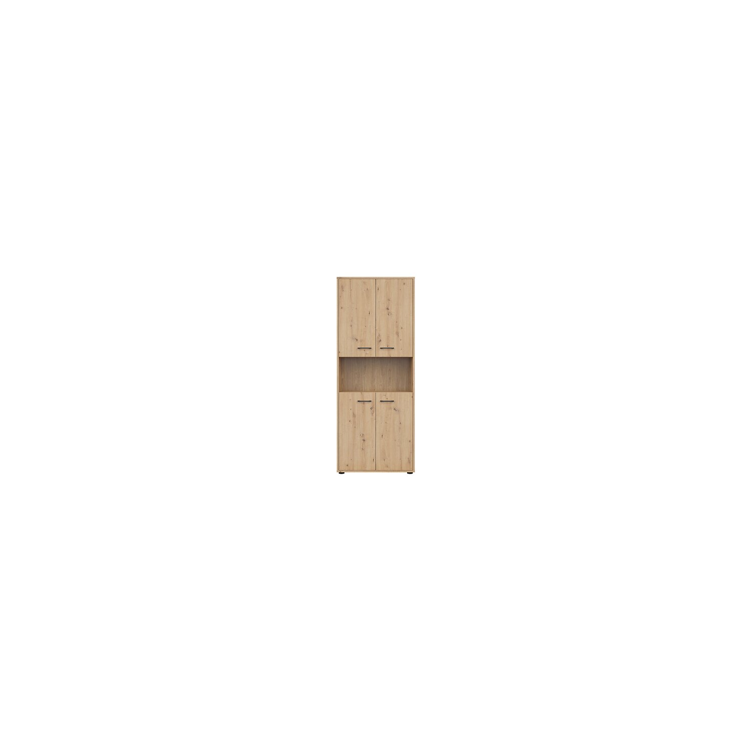Dulap 4 usi cu polite space office reg4d/200-dasn