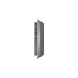  Dulap Cu Oglinda Valencia 1DGZ, 49.6x61.8x230.4 cm, Gri Deschis