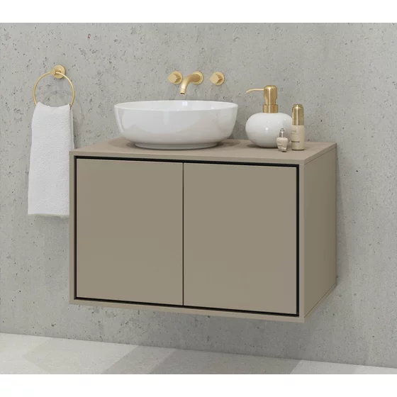 Dulap pentru lavoar Irvine, 78x48x51 h cm, MDF picture - 1