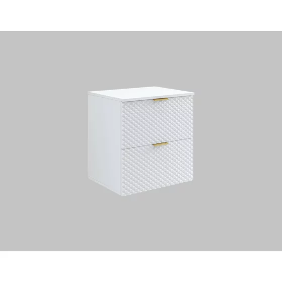 Dulap pentru lavoar Laura, 60x49x63, MDF, Alb picture - 1