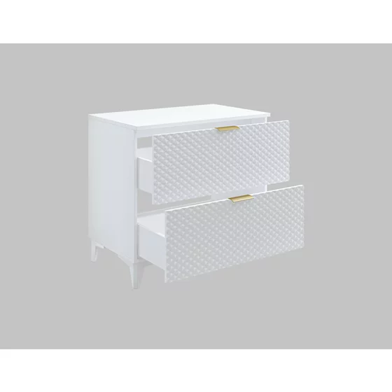 Dulap pentru lavoar Laura, 80x49x63, MDF, Alb picture - 6