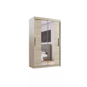 Dulap Usi Culisante Miami II, 120x58x200 cm, Stejar Sonoma