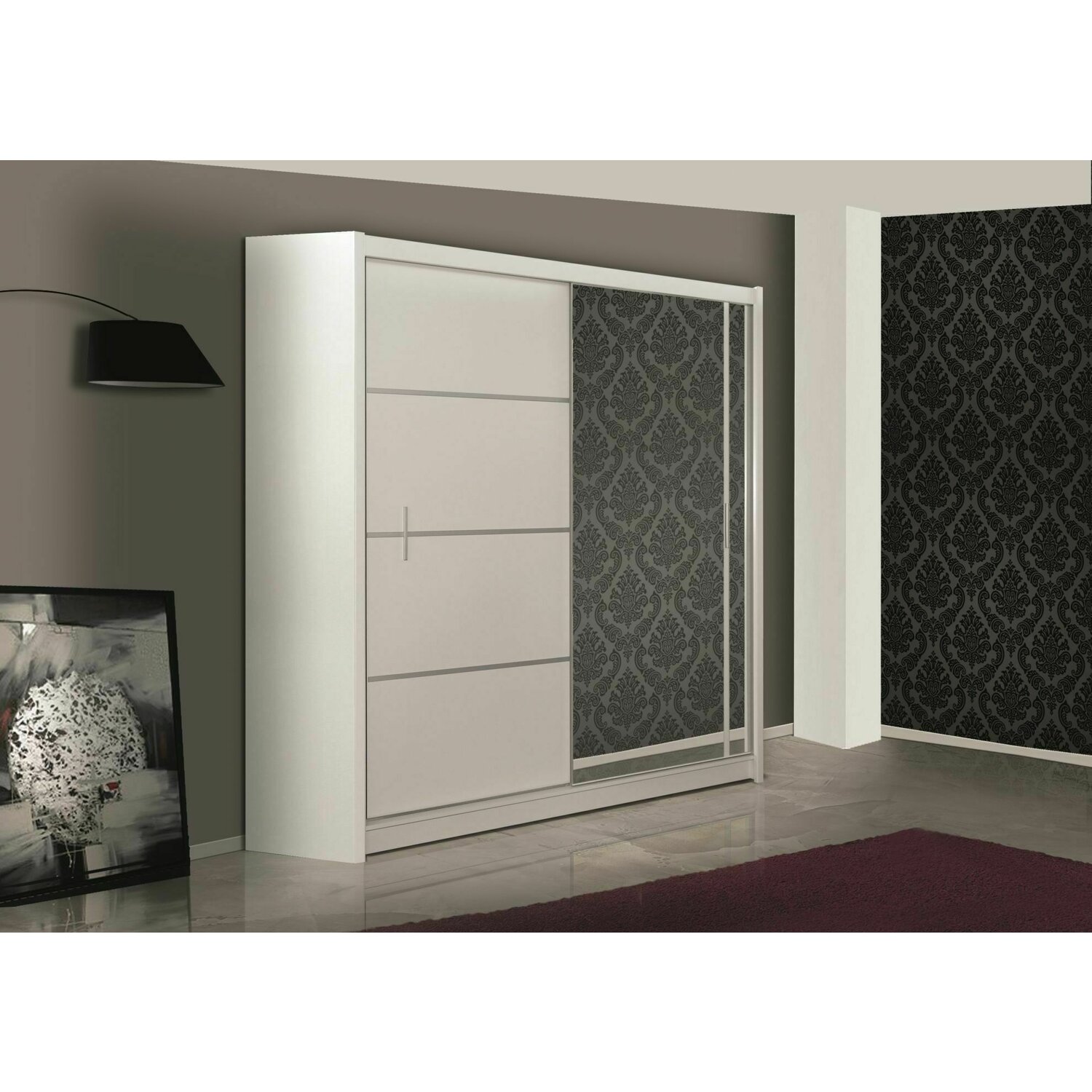 Dulap vista alb 180 cm