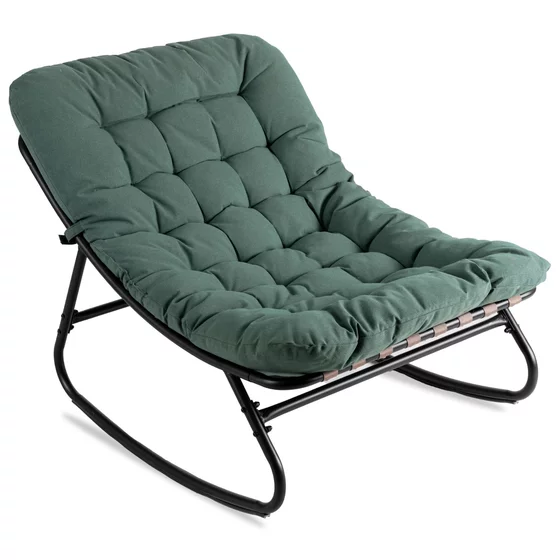 Fotoliu Balansoar Aktobe, 78x105x78 h cm, Metal/Stofa picture - 3