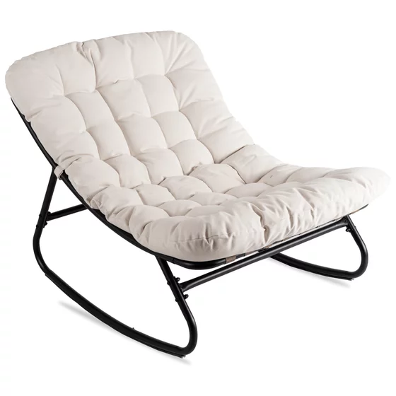 Fotoliu Balansoar Aktobe, 78x105x78 h cm, Metal/Stofa picture - 7