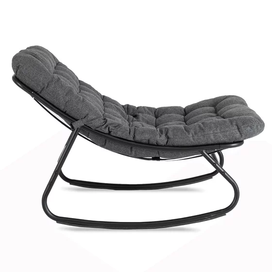 Fotoliu Balansoar Aktobe, 78x105x78 h cm, Metal/Stofa picture - 13