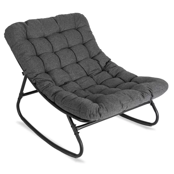 Fotoliu Balansoar Aktobe, 78x105x78 h cm, Metal/Stofa picture - 14