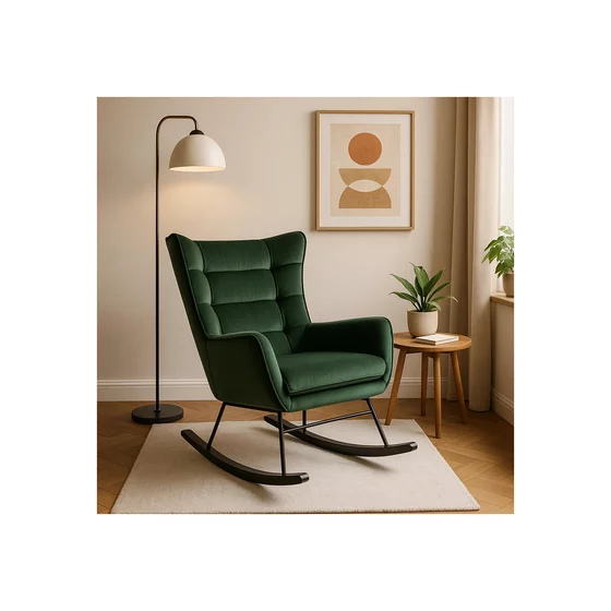 Fotoliu Balansoar Jakarta, 67x88x95 cm, Stofa tip Catifea picture - 16