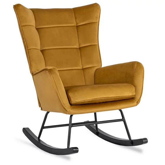 Fotoliu Balansoar Jakarta, 67x88x95 cm, Stofa tip Catifea picture - 9