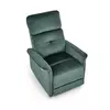 Fotoliu Cu Recliner Electric Hagen 444, 80x90-170x92x108 cm, Verde picture - 2