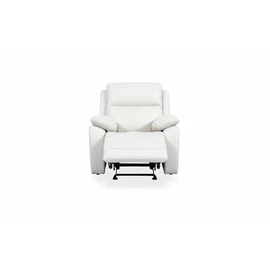 Fotoliu Cu Recliner Hilltop 51198M, 95x96.5x99 cm, Piele Naturala - Beige