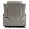 Fotoliu cu Recliner si Masaj, Boston 87x85x101 h cm, Stofa Raiata, Gri picture - 7