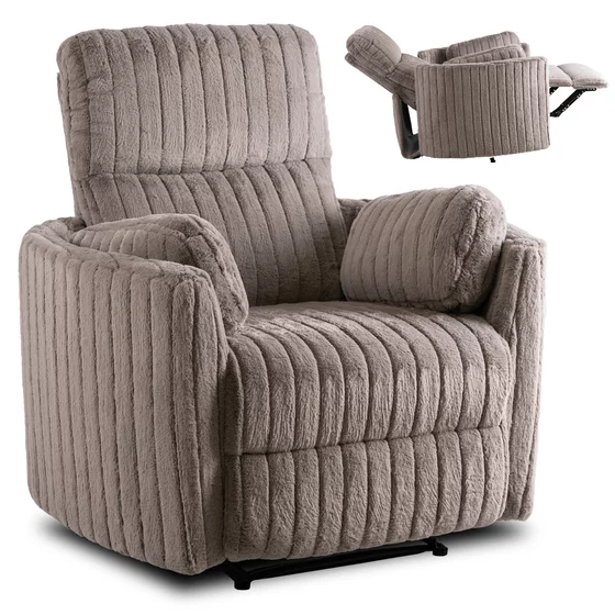 Fotoliu Rimini cu Recliner, 103x85x104 h cm, Stofa Raiata picture - 20