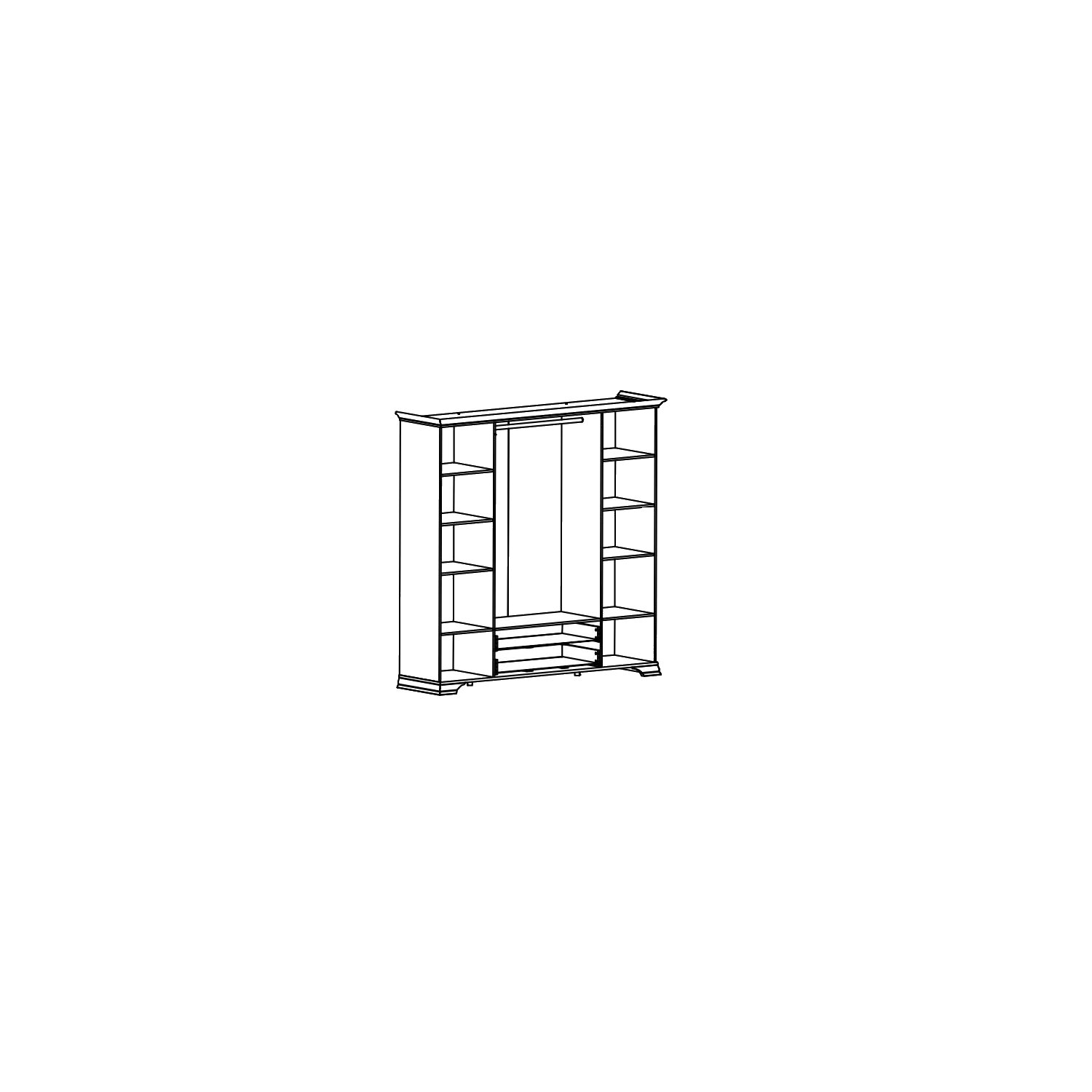 Idento Dulap SZF6D2S - Kalenda